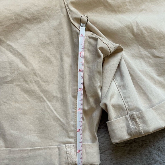 Cuffed Khaki Shorts - Picture 8 of 8